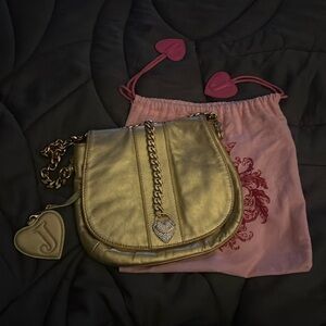 Vintage Juicy Couture gold handbag